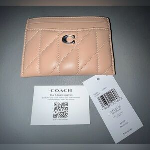 Coach Essentials Quilted Card Case